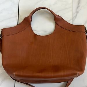 Madewell large leather purse